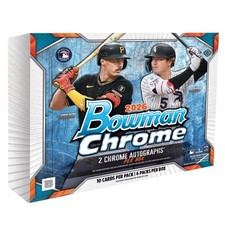 2026 BOWMAN CHROME BASEBALL HOBBY BOX BRAND NEW SEALED - 8 TOTAL BOXES
