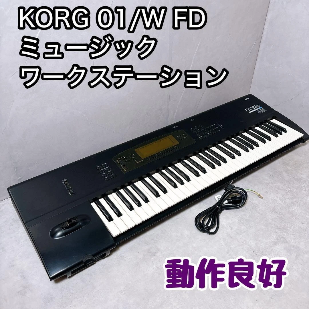 KORG 01/W pro シンセサイザー 76鍵 ワークステーション AI2 Korg 01W Pro Audio Synthesizers for sale | eBay