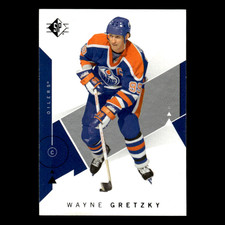 Wayne Gretzky #99 2008 Upper Deck Sp Authentic Edmonton Oilers Hockey Card NHL