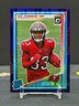 2025 Panini Donruss Optic Rated Rookie Tez Johnson #231 Purple Shock Prizm RC