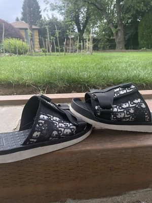 Dior Alpha Slides Sandals Men, Oblique, Size 9.5/43 Medium condotion (NO BOX!)