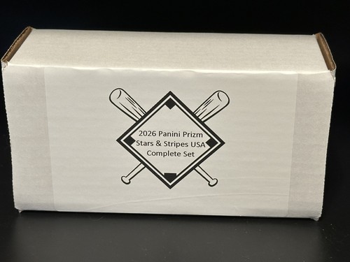 2026 Panini Stars & Stripes Prizm USA Baseball Complete Set 1-200 - 第 1/3 張圖片