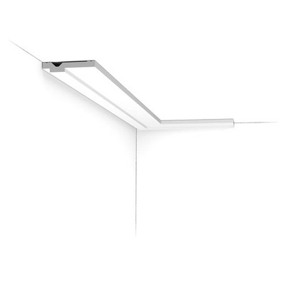 Orac Decor | Duropolymer High Impact Polystyrene Crown Moulding | Primed White |
