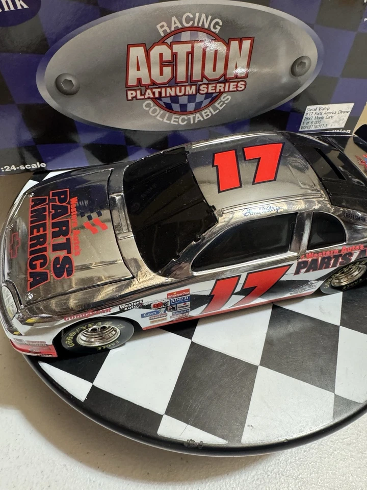 Darrell Waltrip #17 Piezas América Cromo 1/24 BWB NASCAR Diecast Foto 4 de 4