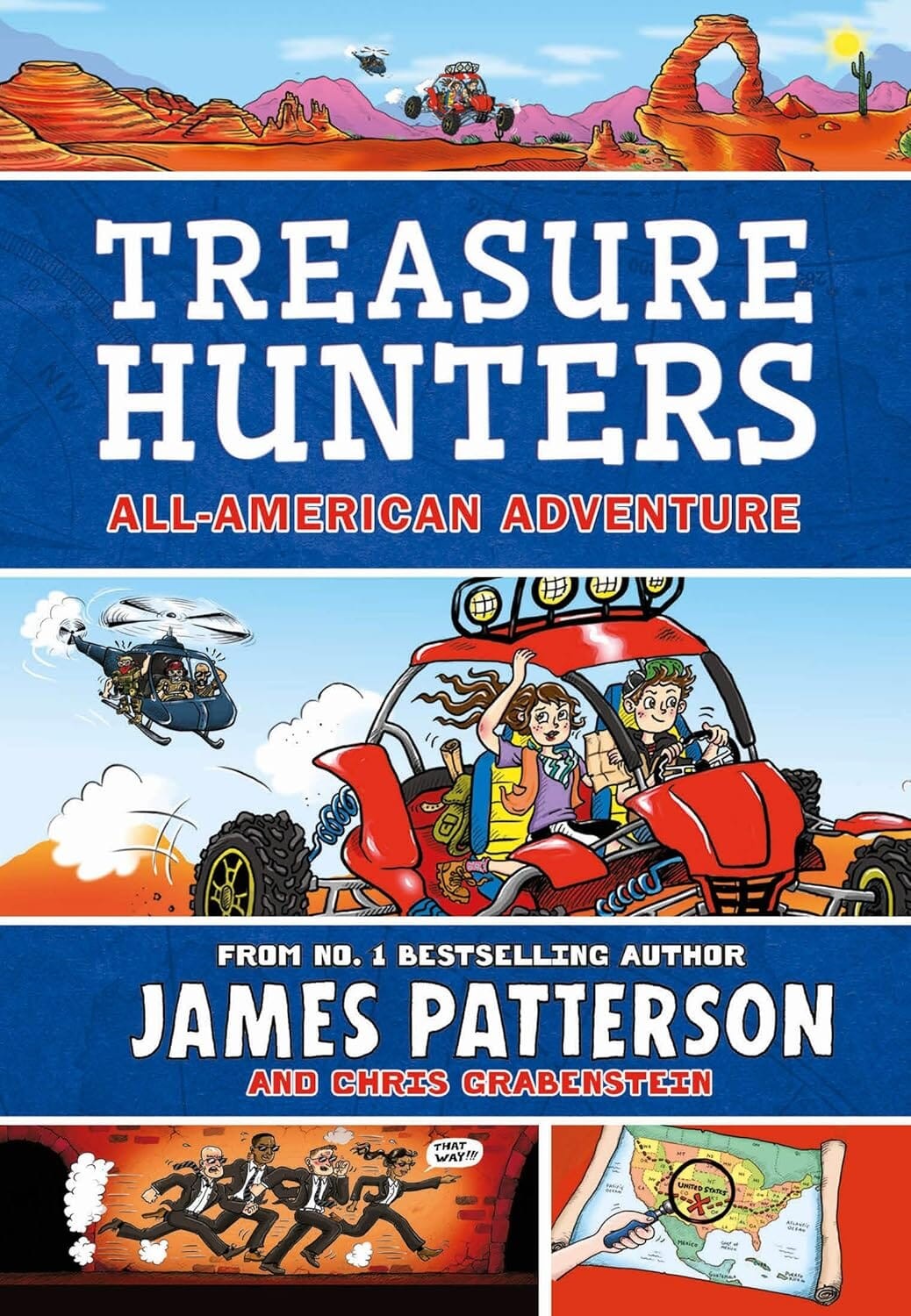 Treasure Hunters: All-American Adventure by James Patterson - Paperback