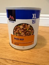 Mountain House Diced Beef #10 Can Freeze Dried Survival Emergency Food, 2054 EXP