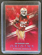 2018 Panini Origins Richard Sherman Red #/299 49ers
