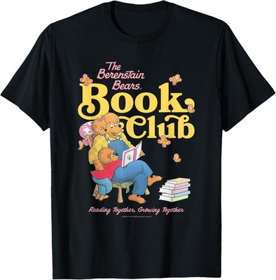 The Berenstain Bears Book Club Reading Together Vintage T-Shirt