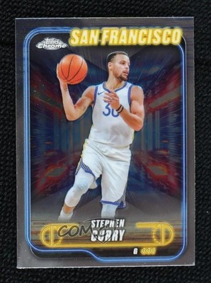2024-25 Topps Chrome Stephen Curry #187 1t9e