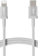 Amazon Basics MFi Certified USB C To Lightning Cable Fast Cord 6Ft