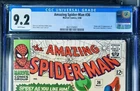 Amazing Spider-Man #36 1966 Marvel CGC 9.2 1st Looter App Steve Ditko Cover