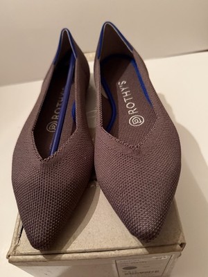 Rothy s The Point Mink Flats New In Box Women s Size 6.5