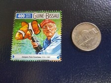 Jacques-Yves Cousteau 2015 Guine Bissau Perforated Stamp (c)