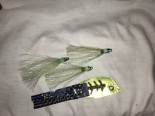 High Percentage Bait/Meat Rig W/ Hyper Vis Tape And Flash Bulb Teasers