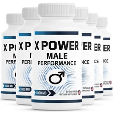 X Power Capsules, Official XPower Supplement Pills (6 Pack)