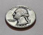 1939 Washington Quarter • 90% Silver • Circulated • X141
