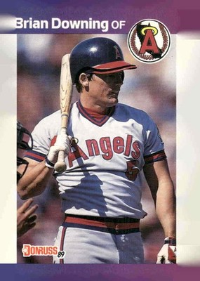1989 Donruss #254d Brian Downing