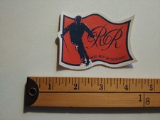 * ROD ROY SCUOLA SCI SCIATORE SCI DISCESA TOPPA STEMMA ECUSSON *