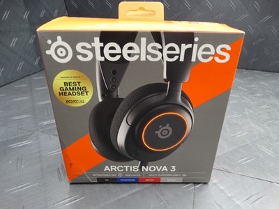 SteelSeries Arctis Nova 3 Wired Gaming Headset for PC, PS5, and PS4 - Black