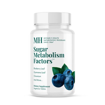 NH Michael's Health Naturopathic Sugar Metabolism Factors 180 Vege Tablets