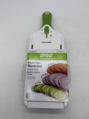 Progressive Prep Solutions Adjust-A-Slice Mandoline Fruits Vegetables Cheese NEW