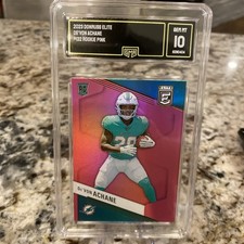2023 Panini Donruss Elite - Rookies De'Von Achane #132 Pink (RC)