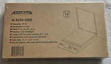 Accuteck W-8250-50BS Small Postal Scale 50 lb Digital w/ LED Backlight