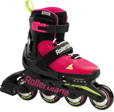 ROLLERBLADE Kinder Inliner Skates MICROBLADE Inline Skate 2024 pink/light green