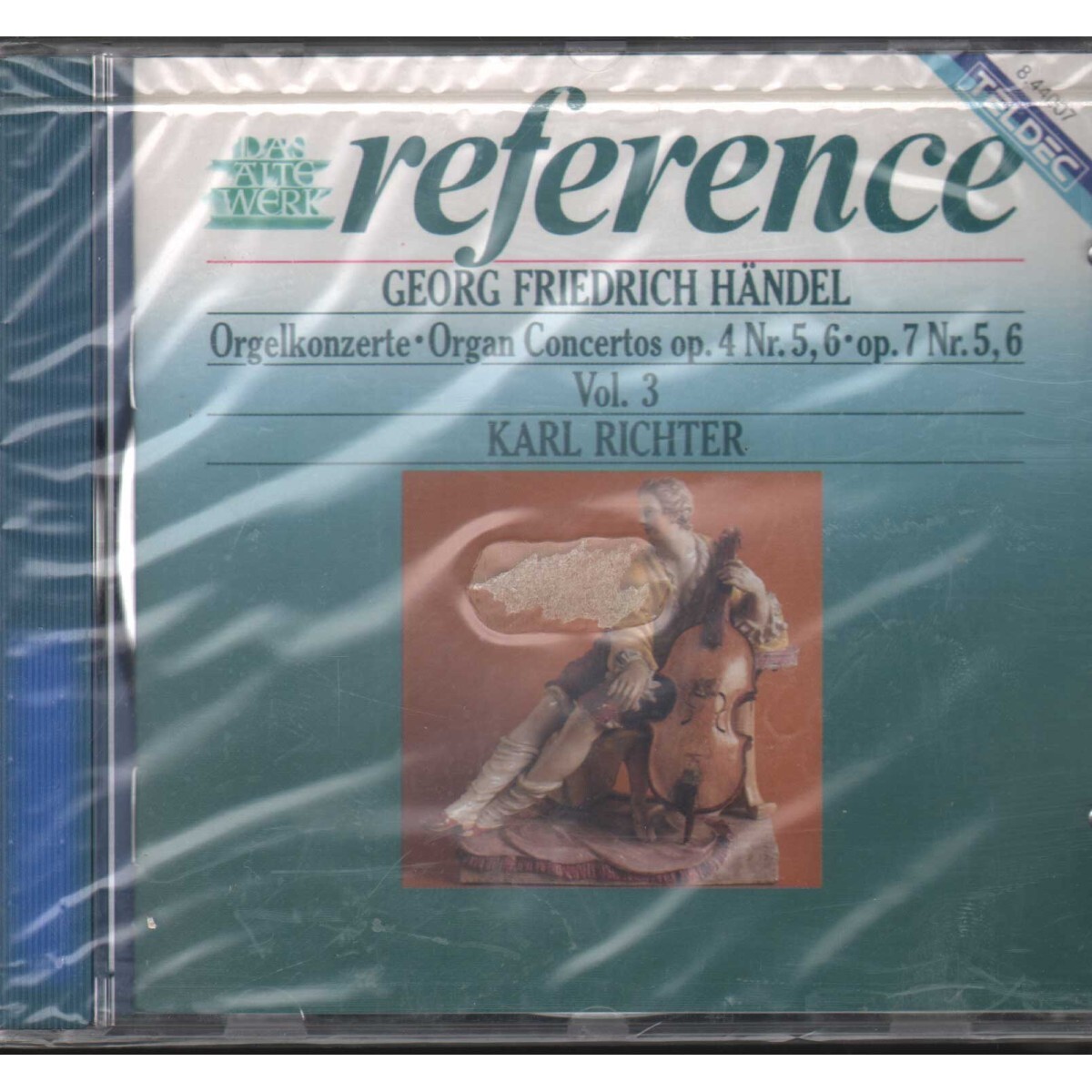 Richter, Handel CD Organ Concertos Op. 4, 7 No. 5, 6 Vol. 3 / TELDEC – 844007...