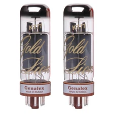 Pair of Genalex - Gold Lion KT77 Power Vacuum Tube