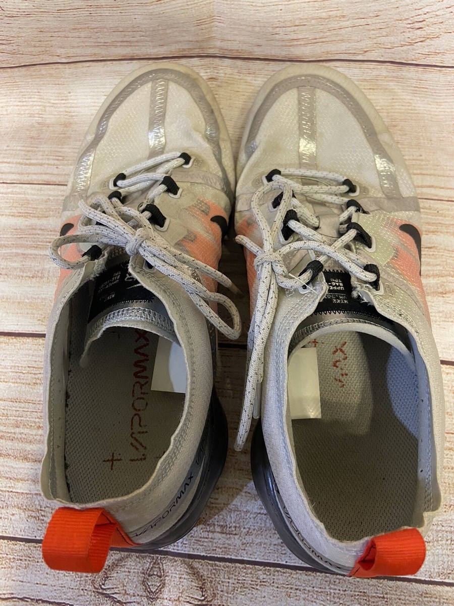 Nike Air VaporMax 2019 GS Pure Platinum Orange Running  display picture 2