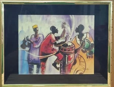 The Beat of the Drums - Rhythm Nation by Upjohn Buchi Aghaji - African-American 