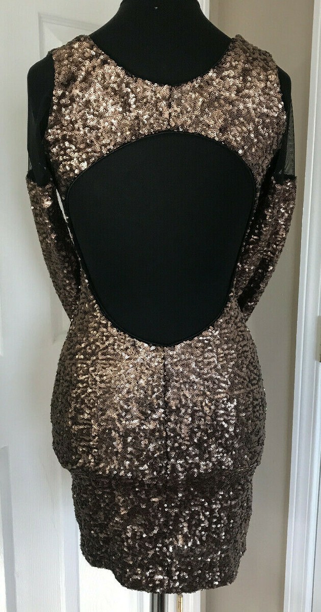green emerald velvet dress Dress The Population Emery Sequin Dress main image 1