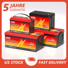 36V 48V 24V 12V 100Ah 230Ah 300Ah Bluetooth LiFePO4 Lithium Battery Solar Motor