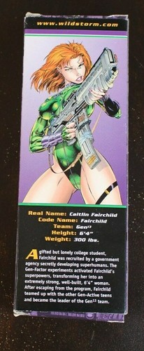 WIZARD WILDSTORM GEN 13 FAIRCHILD ACTIONFIGUR COVENTION EXCLUSIVE 1998 NEU - Bild 2 von 5