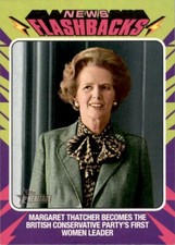 2024 Topps Heritage Margaret Thatcher News Flashback #NF-4
