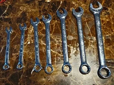 Great Neck SAE Combination Wrench Set Offset 12 point