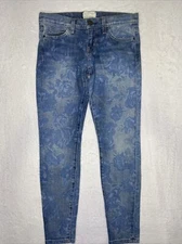 Current Elliott Stiletto Skinny Jeans Women’s Size 26 Ankle Low Rise 27x27.5