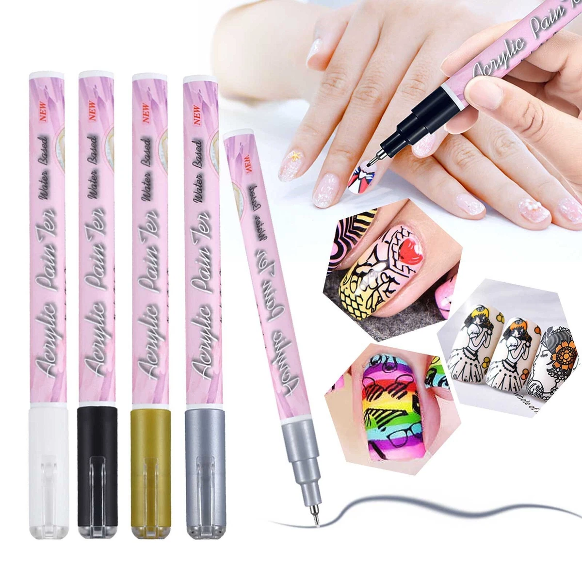 Update 153+ white nail polish pen best ceg.edu.vn