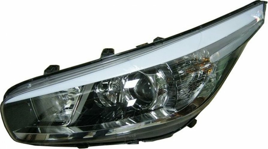 Phare avant gauche pour KIA Ceed finition chrome bloc optique Premium polycarbonate