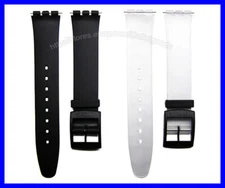 16mm Generic Replacement Watch Band Strap Suits Swatch Skin (34mm case diameter)