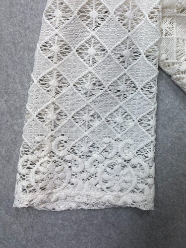 Chicos Shirt Damen Large weiß Spitze Pullover Oberteil romantisch locker Küste Strand - Bild 6 von 7