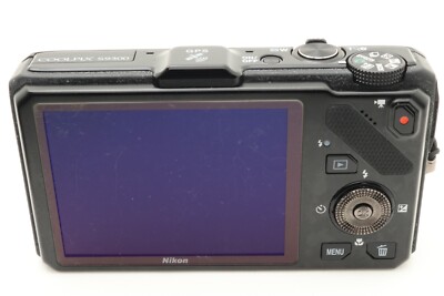 Nikon Coolpix S9300 Black 16.0MP Digital Camera in Box From