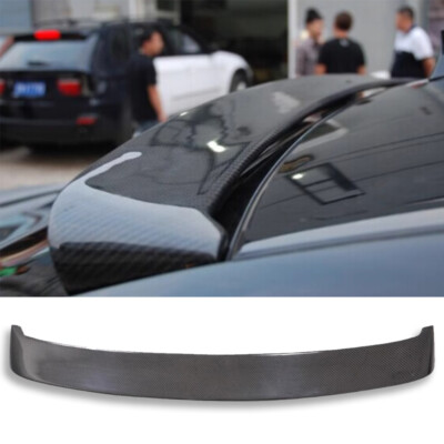 Carbon fiber Rear Roof Spoiler Fits 14-18 BMW F16 X6 M Performance Style
