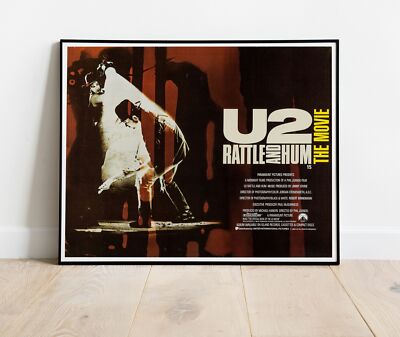 Rattle & Hum U2 Repro Film Foto / Poster bis 30''