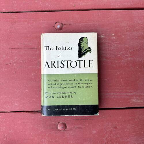 Aristotle's Politics Rare 1943 Edition - Afbeelding 1 van 5