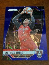 2024 Panini Prizm WNBA Laeticia Amihere Atlanta Dream Blue Velocity #54