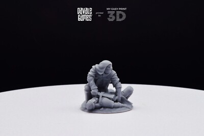 Orc Thief Davale Games 3D Printed With High Quality Resin