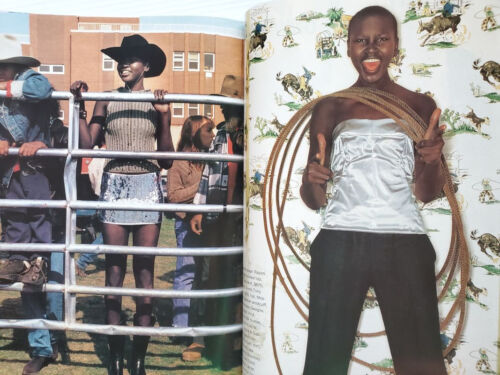 1998 Marie Claire magazine LAETITIA CASTA Eva Herzigova ELSA BENITEZ Alek Wek - Picture 8 of 9