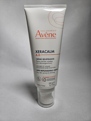 Avene XeraCalm A.D Lipid Replenishing Creme 200ml/6.7oz NEW Exp 04/2026